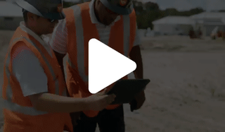 And animated GIF that previews a company overview video for Whitney Logistics